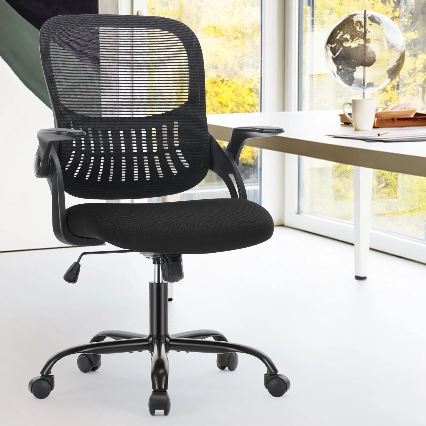 JHK Ergonomic Mesh Backrest Office Chair With Adjustable Height
