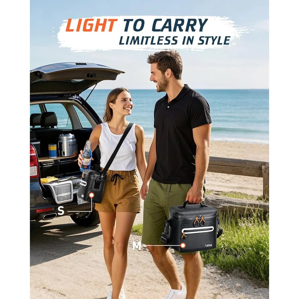 NBVCX Insulated Soft Cooler Bag Leak Proof Waterproof Lunch Box