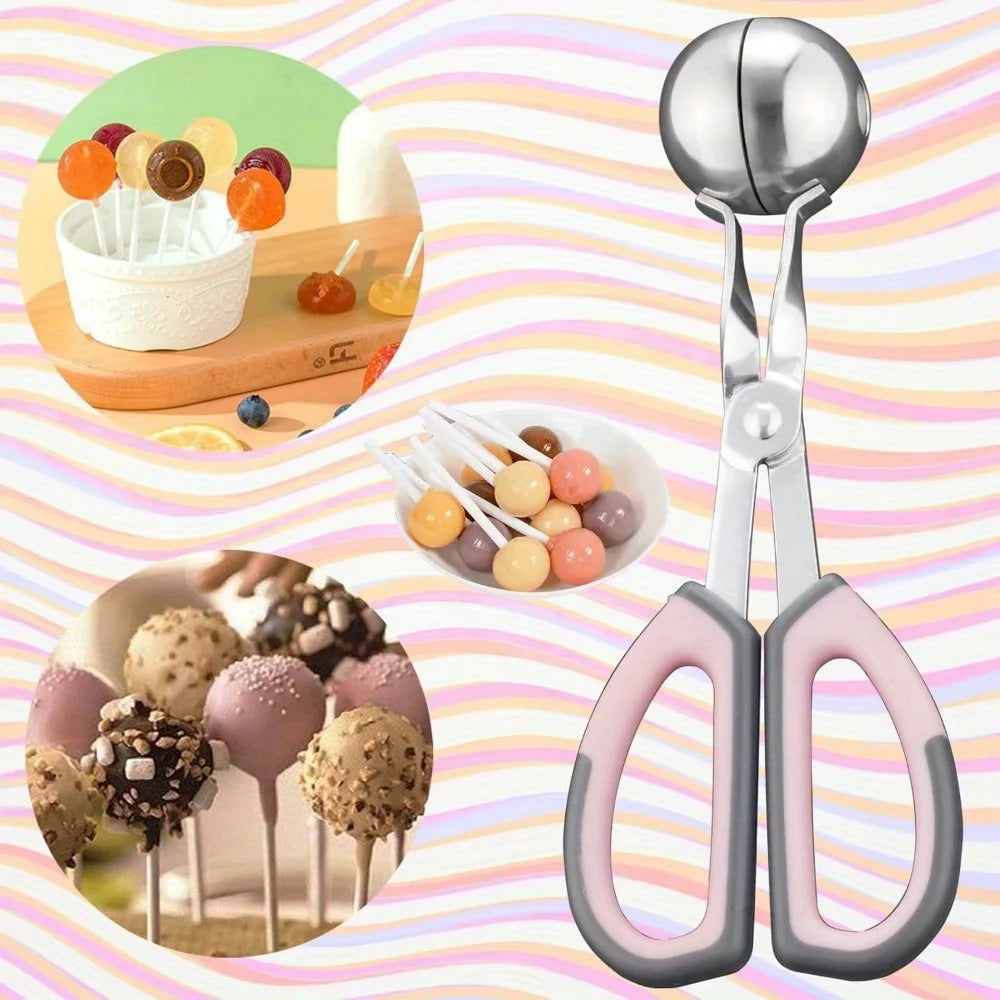 Lollipop Cake Pop Kit With Sticks Bags Twist Ties Mold