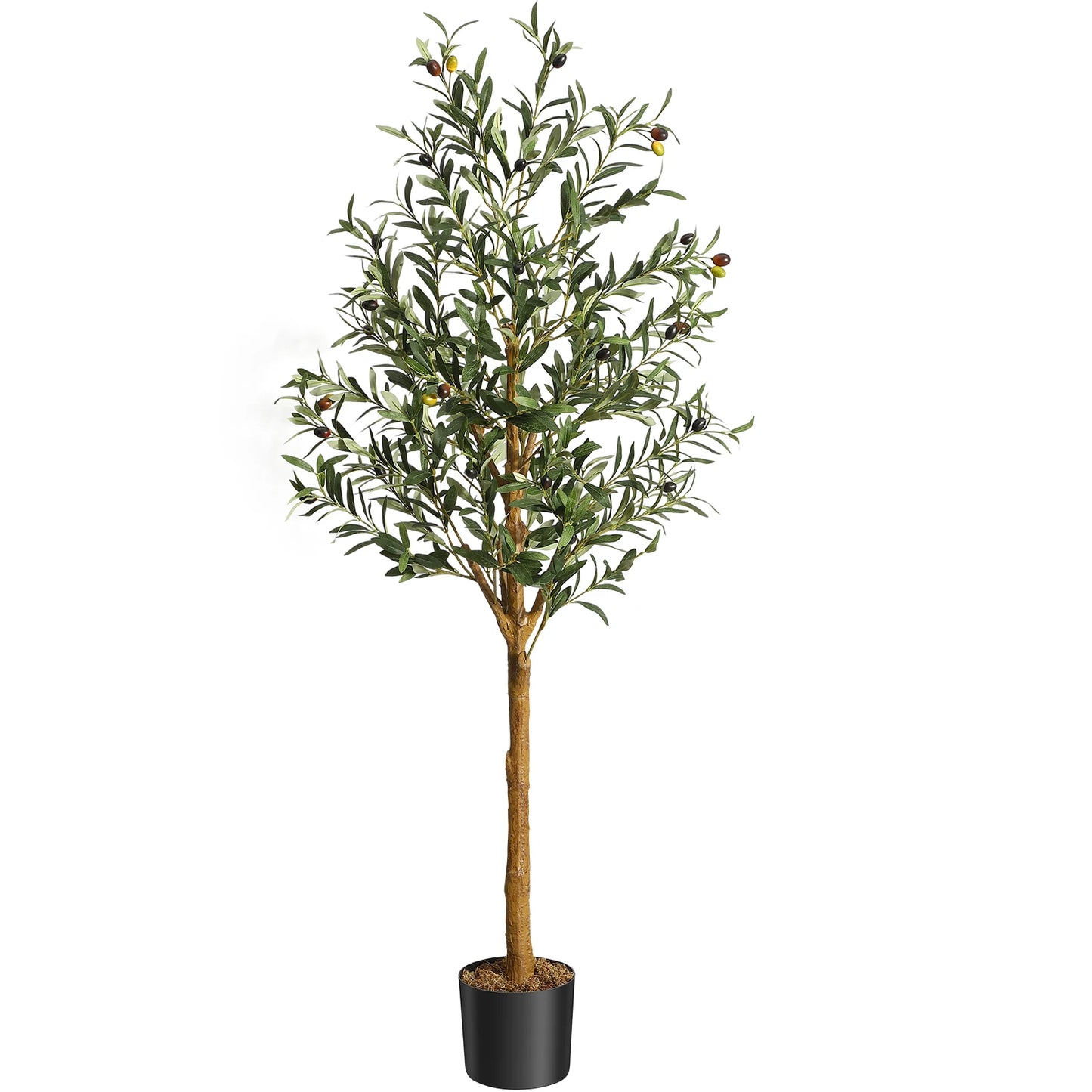 HiMISS Olive Tree Artificial Plant In Pot For Home Decor