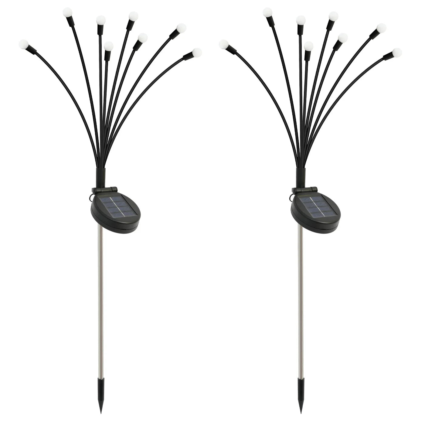 Eight Head Solar Firefly Lights Outdoor Waterproof Garden Decor