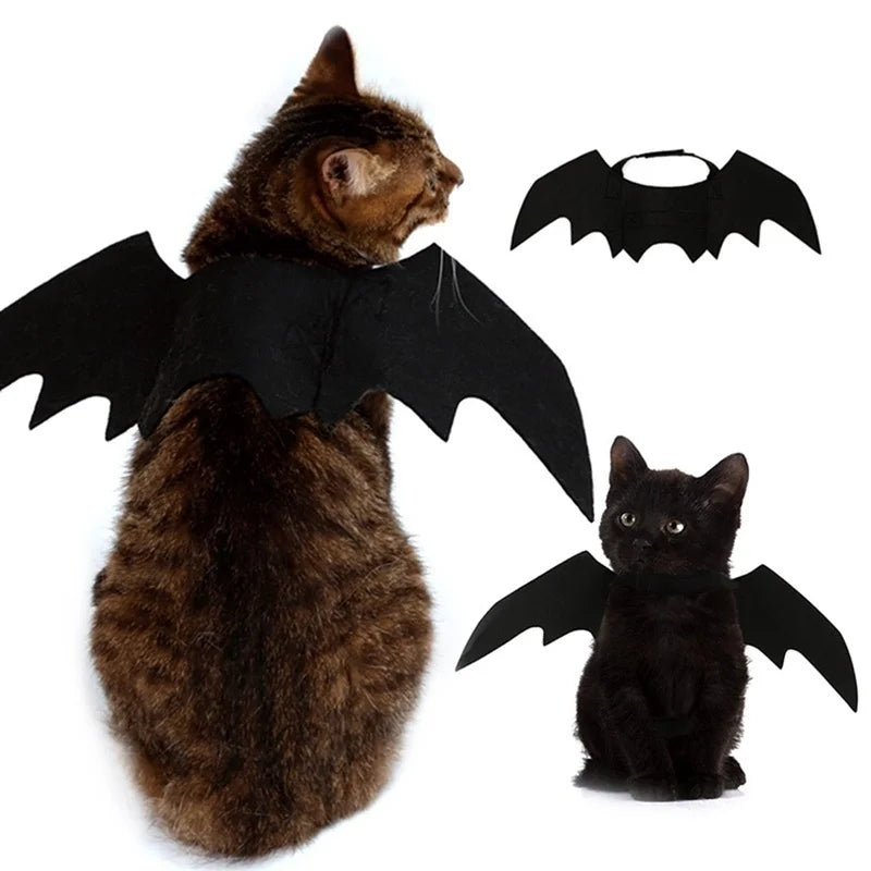 Halloween Bat Wings Pet Harness Costume for Cat and Dog