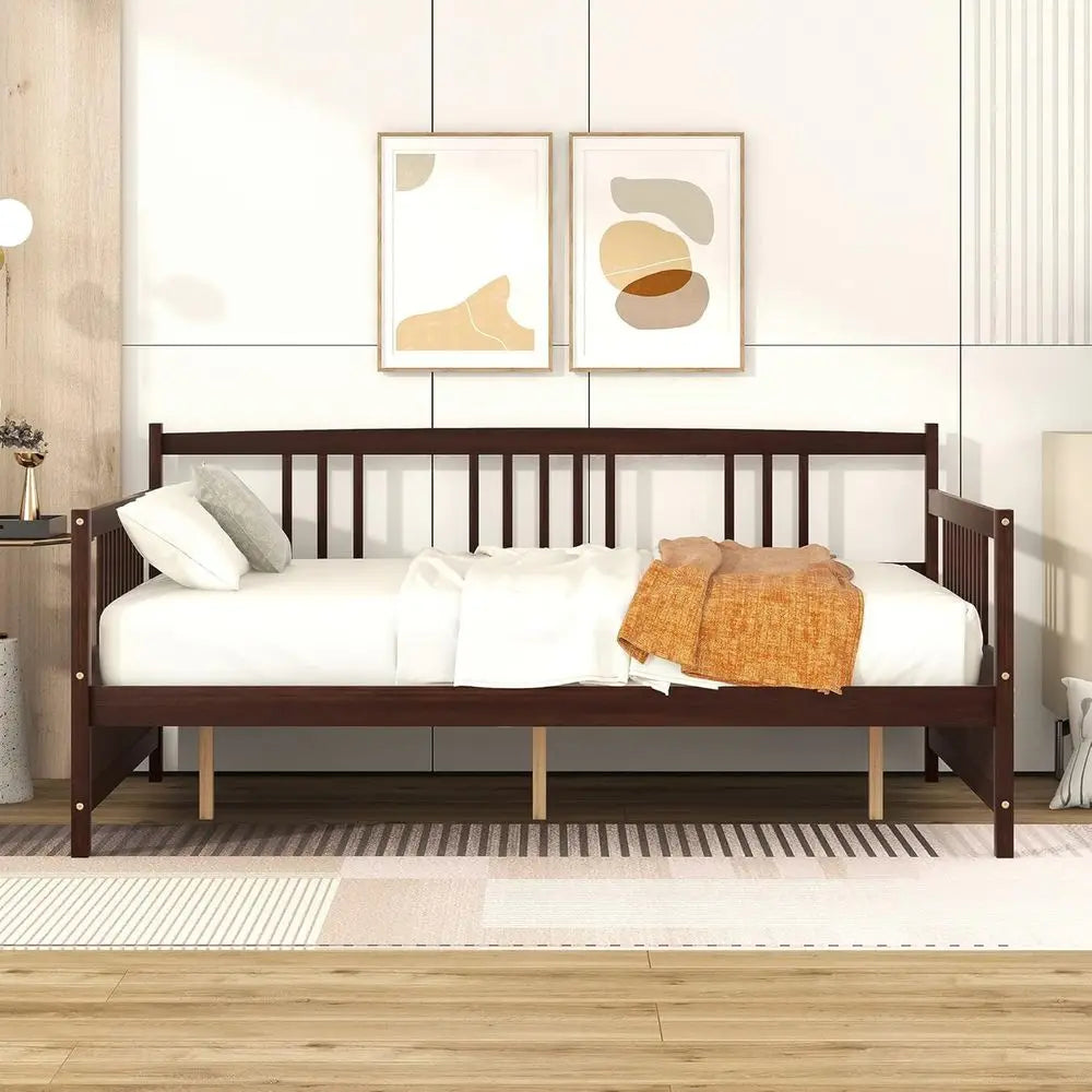 Modern Multifunctional Sofa Bed With Sturdy Slat Support