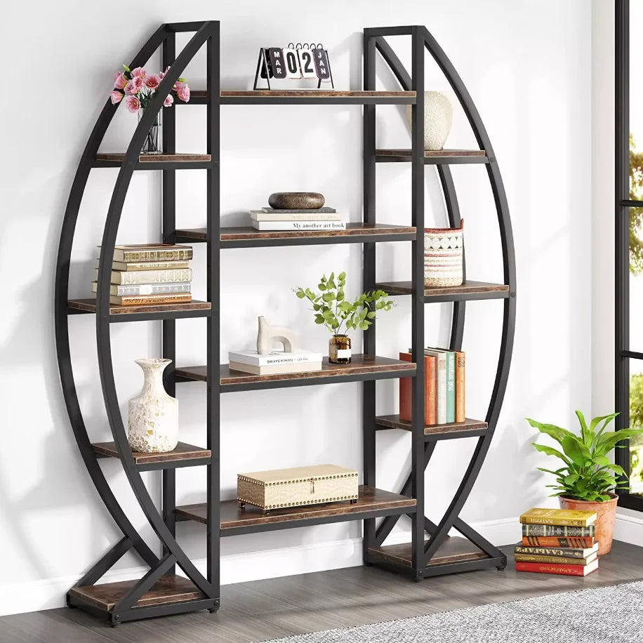 Wisfor Metal Plant Stand Multilayer Bookshelf 10 Tier Garden Pot Rack