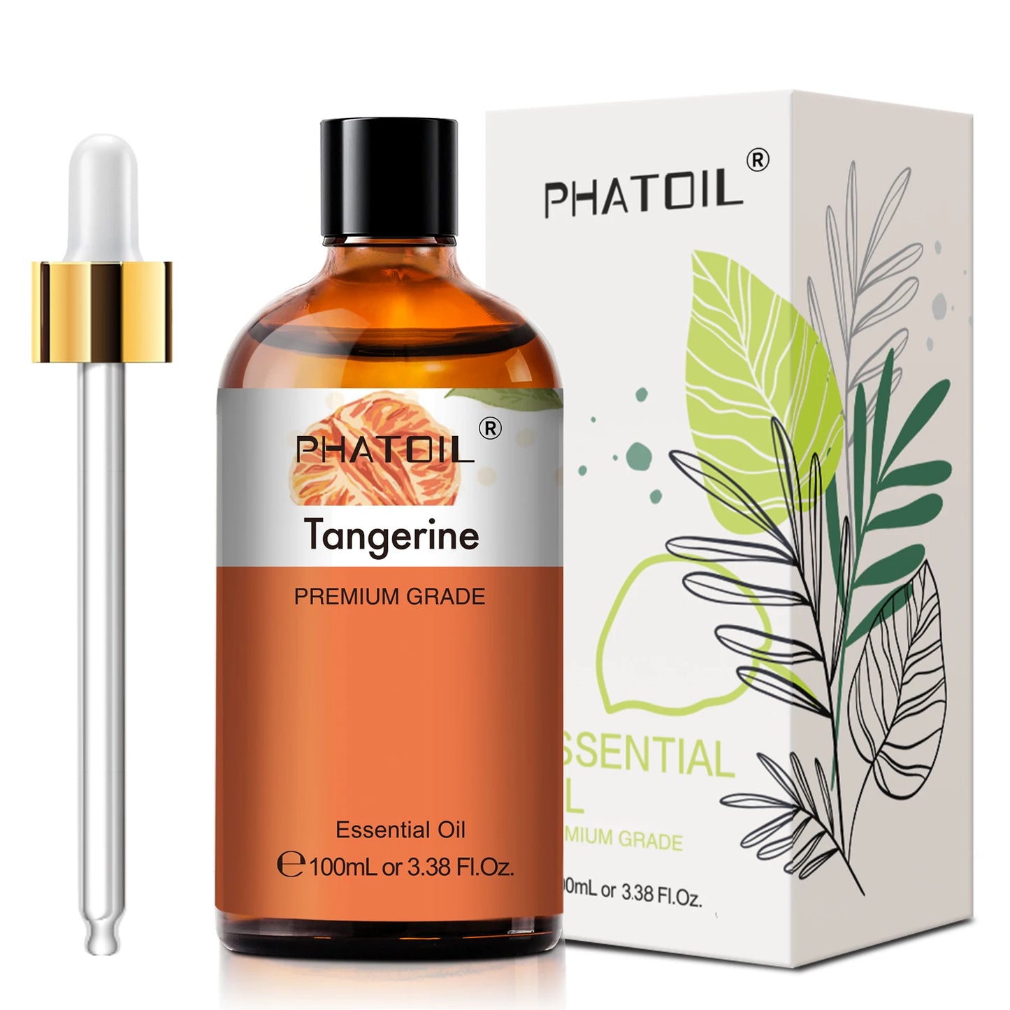 PHATOIL Lavender Jasmine Vanilla Sandalwood Sweet Orange Lemon Essential Oils