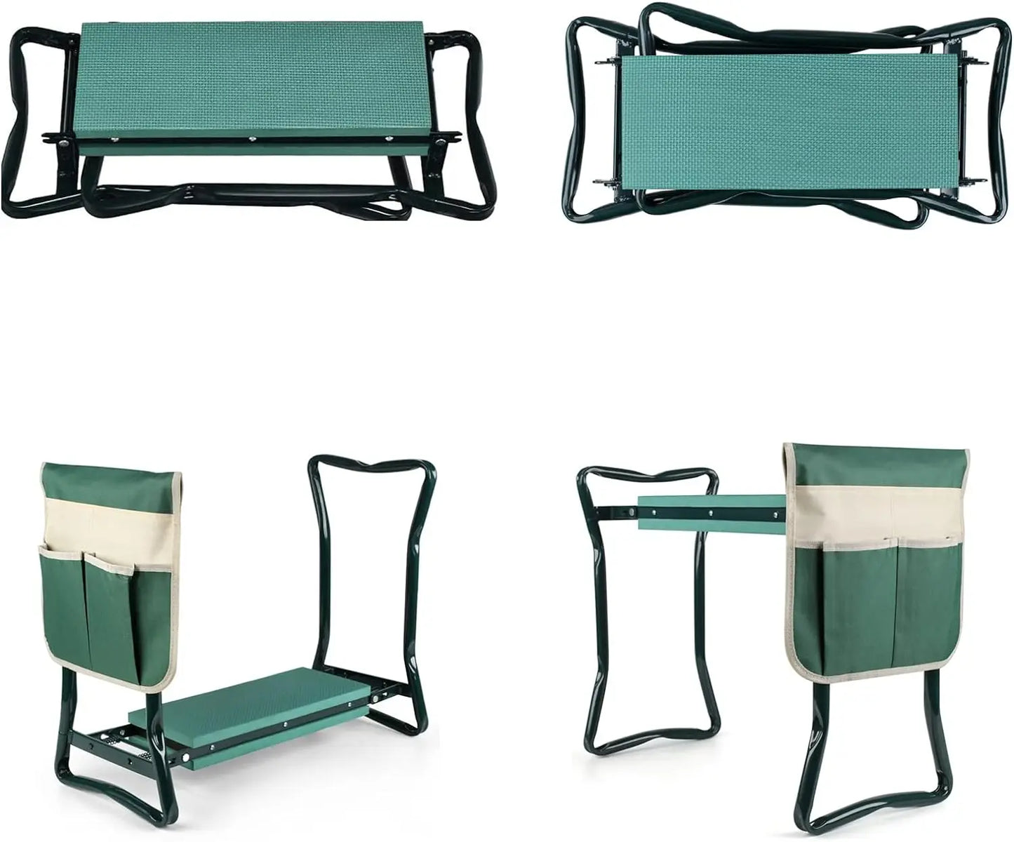 Garden Kneeler and Seat Upgraded Folding Bench For Outdoor Use