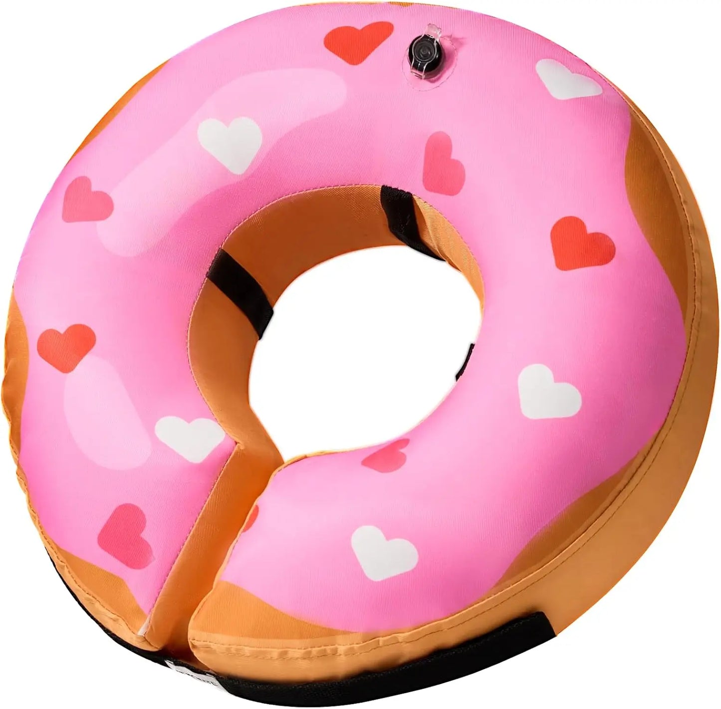 Inflatable Dog Cone Collar Alternative Soft Donut ECollar For Pets