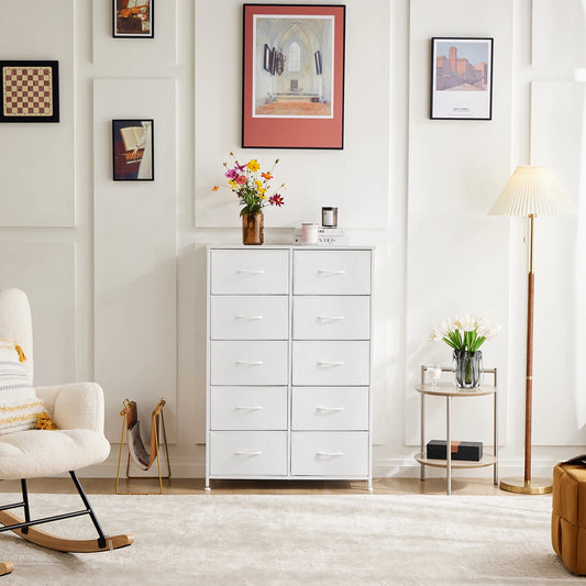 MCQ Living Room 10 Drawer Cabinet Storage Dresser Furniture