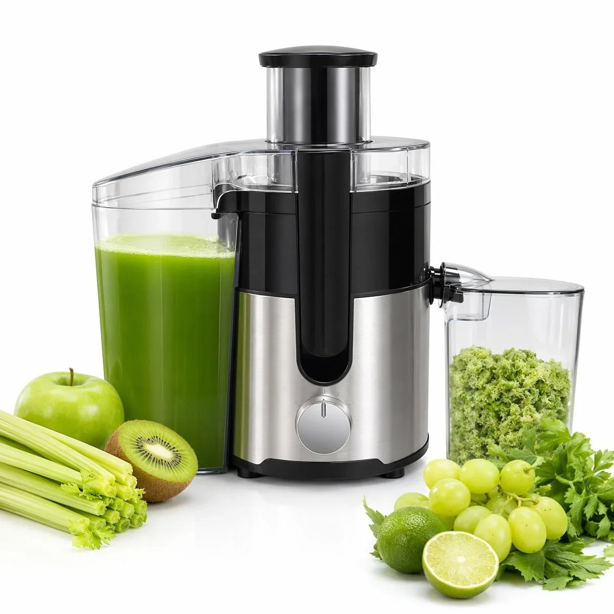 Automatic Centrifugal Juicer With Wide Feed Chute For Fresh Produce