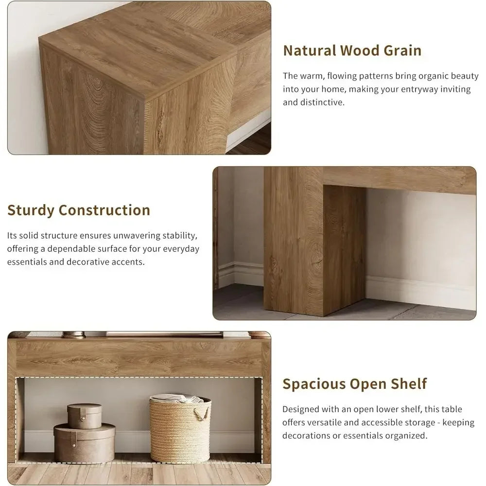 Modern Entryway Console Table For Hallway And Living Room
