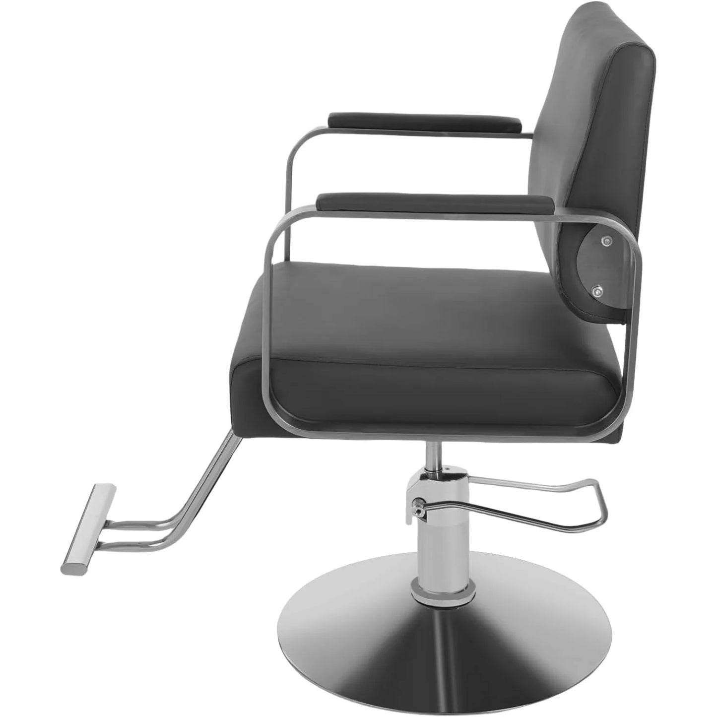 360 Degree Swivel Hairdressing Salon Chair Height Adjustable With Footrest