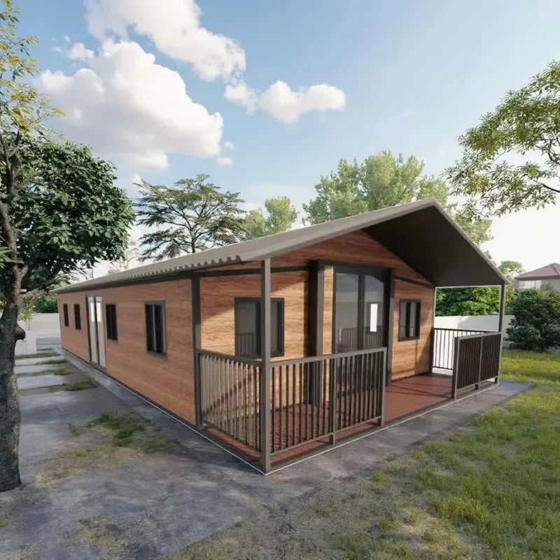 Expandable Luxury Prefabricated Shipping Container House With Installation Support