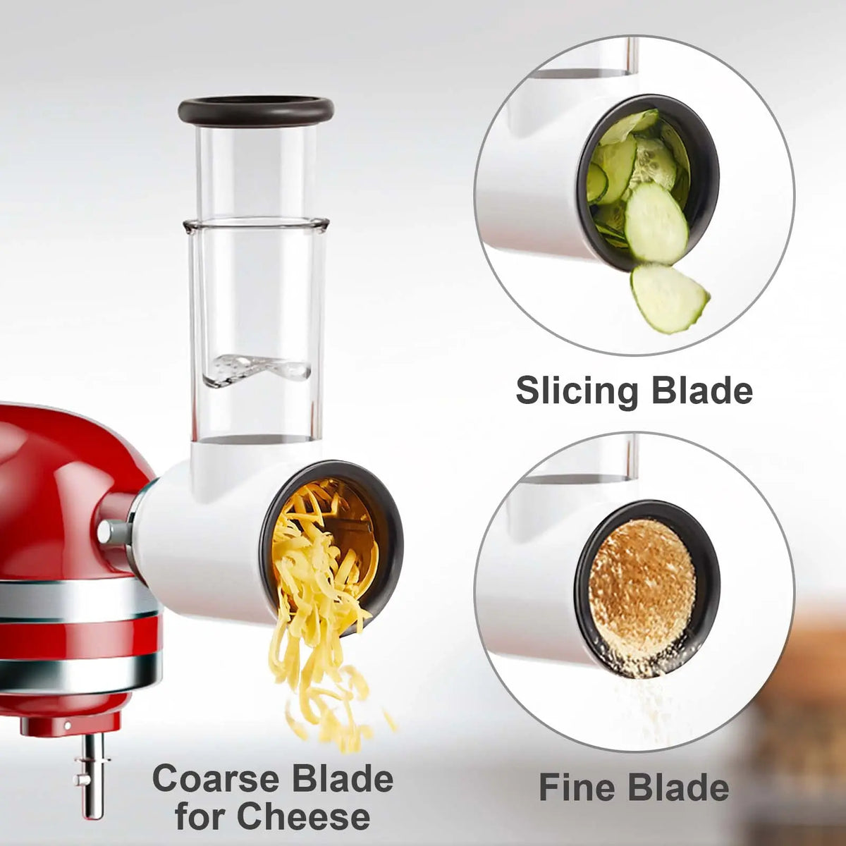 KitchenAid Meat Grinder Slicer Shredder Attachment With Sausage Stuffer