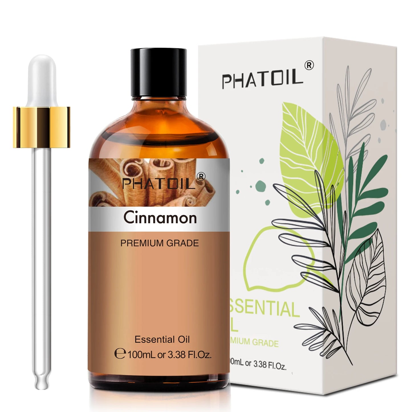 PHATOIL Lavender Jasmine Vanilla Sandalwood Sweet Orange Lemon Essential Oils