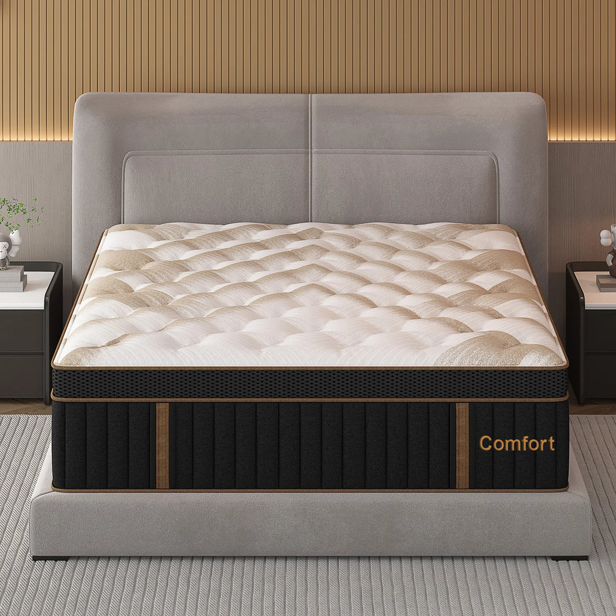 Sweetlove Gel Memory Foam Hybrid Pocket Spring Mattress In Box