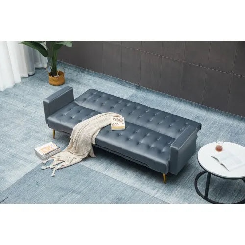 Sofa Bed With Adjustable Backrest For Living Room Convertible Couch