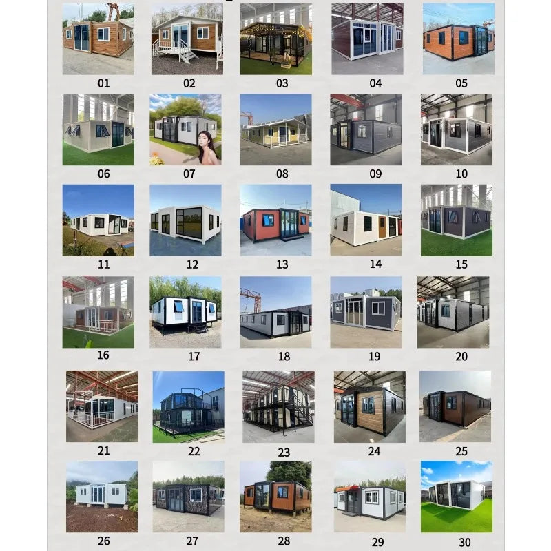 Expandable Luxury Prefabricated Shipping Container House With Installation Support