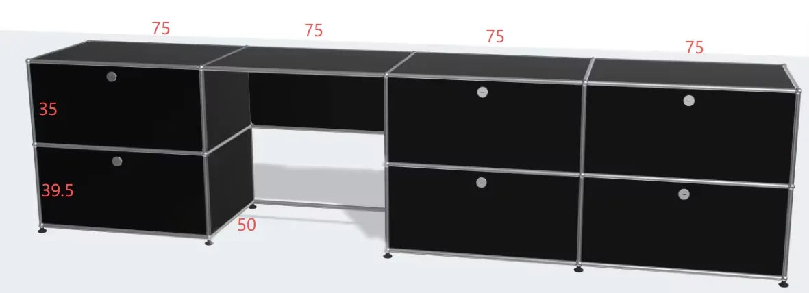 Bigcityfur Modern Metal Corner TV Stand Storage Cabinet