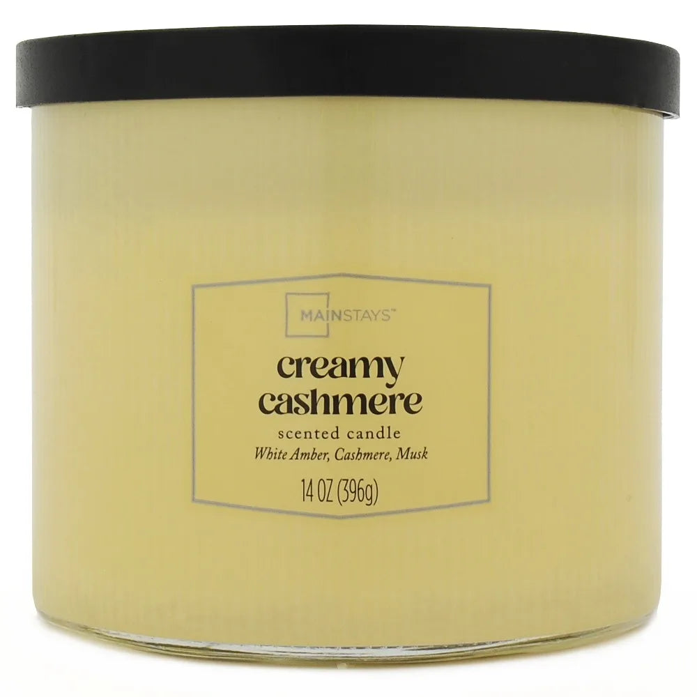 Textured Wrapped Candle Cashmere Scent Soy Wax Candle