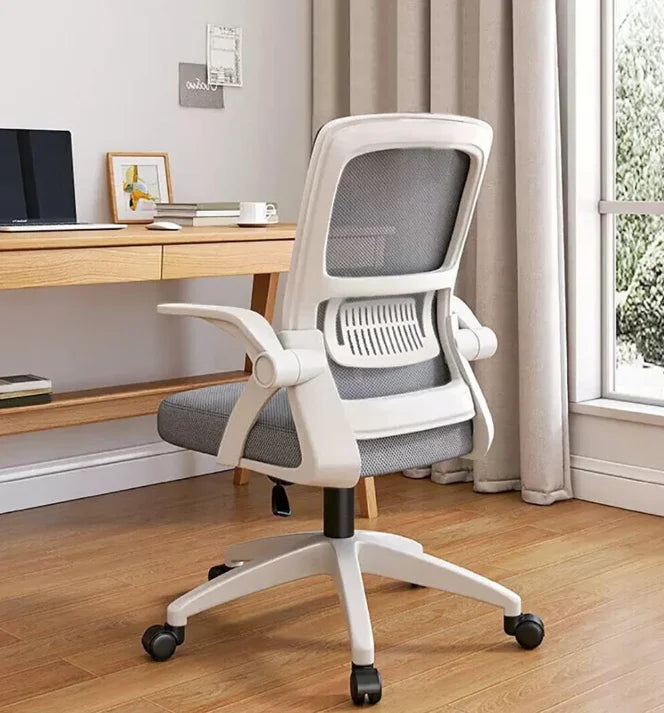 Office Chair Ergonomic Mesh Swivel Chair With Flip Up Arms