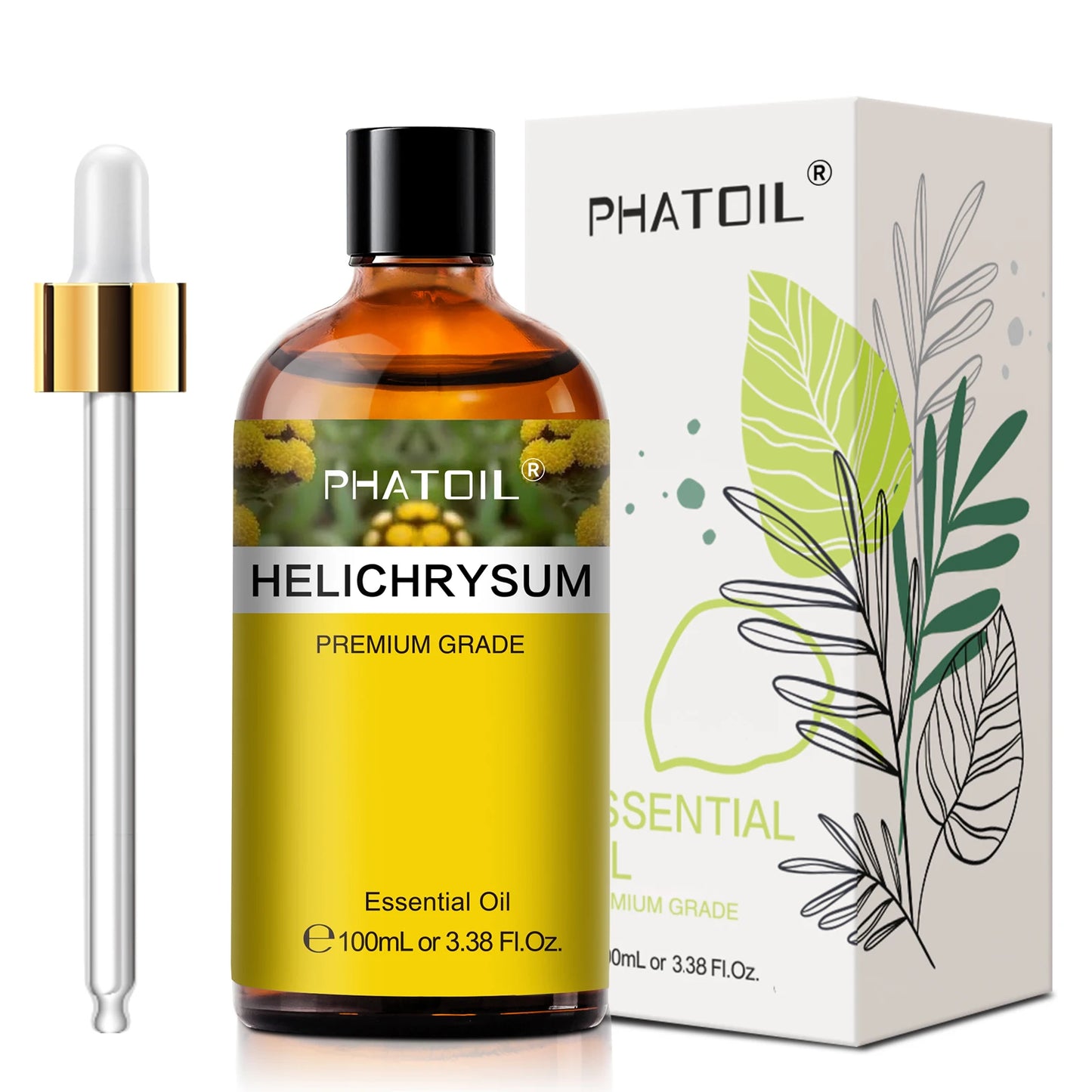 PHATOIL Lavender Jasmine Vanilla Sandalwood Sweet Orange Lemon Essential Oils