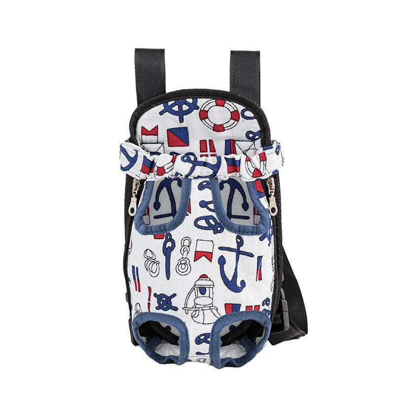 Adjustable Cat And Dog Carrier Backpack Double Shoulder Travel Bag