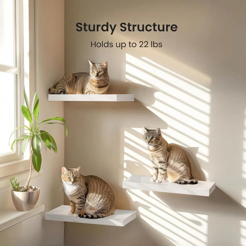 Floating Shelves Set Of 3 With Invisible Brackets Home Decor