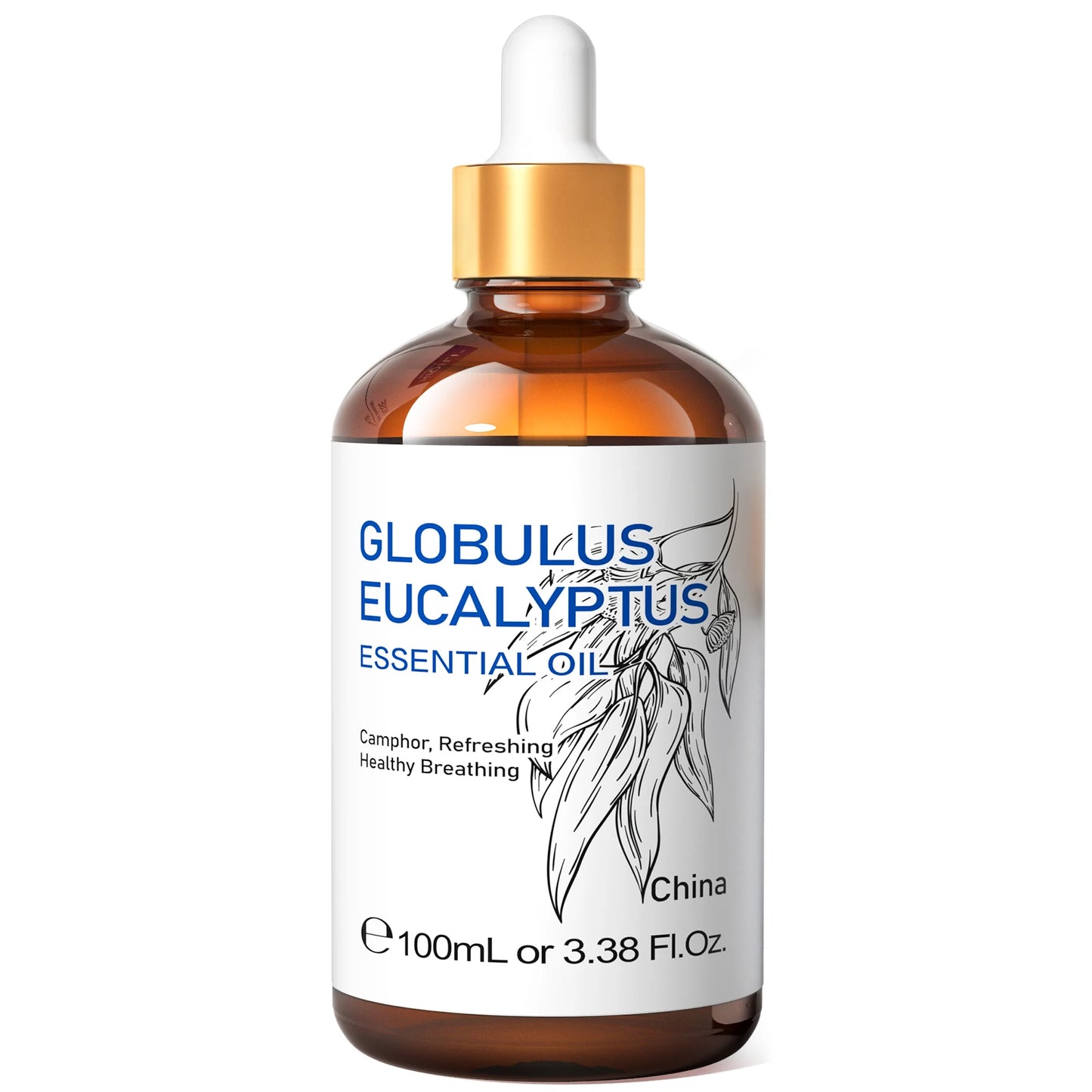 HIQILI Pure Essential Oil Rose Basil Vanilla Citronella Eucalyptus