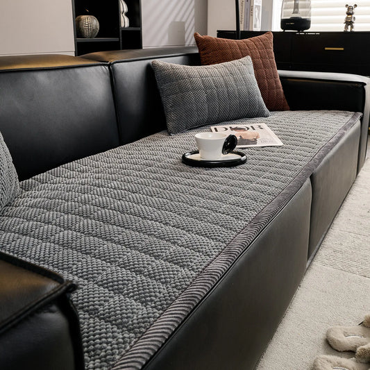 Thickened Corduroy Sofa Cover With Anti Skid Universal Fit