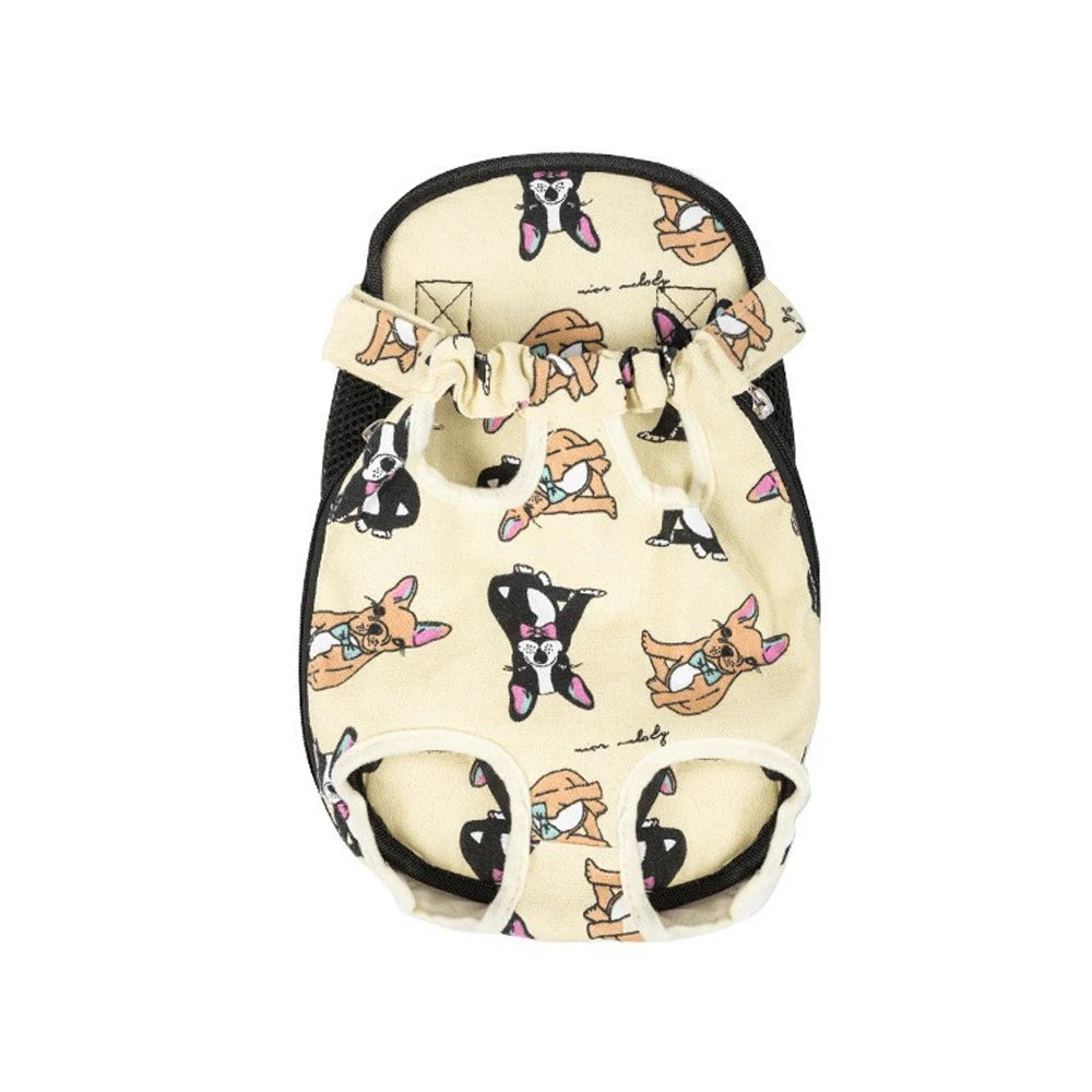 Adjustable Cat And Dog Carrier Backpack Double Shoulder Travel Bag