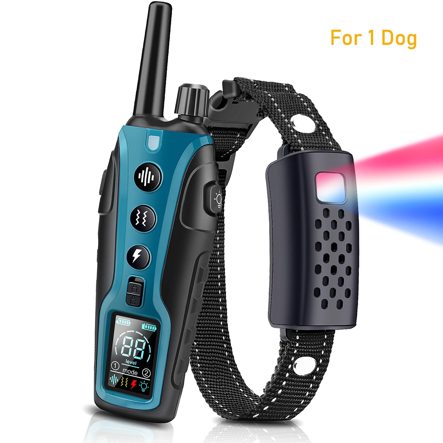Electric Dog Training Collar With Remote Control And Shock