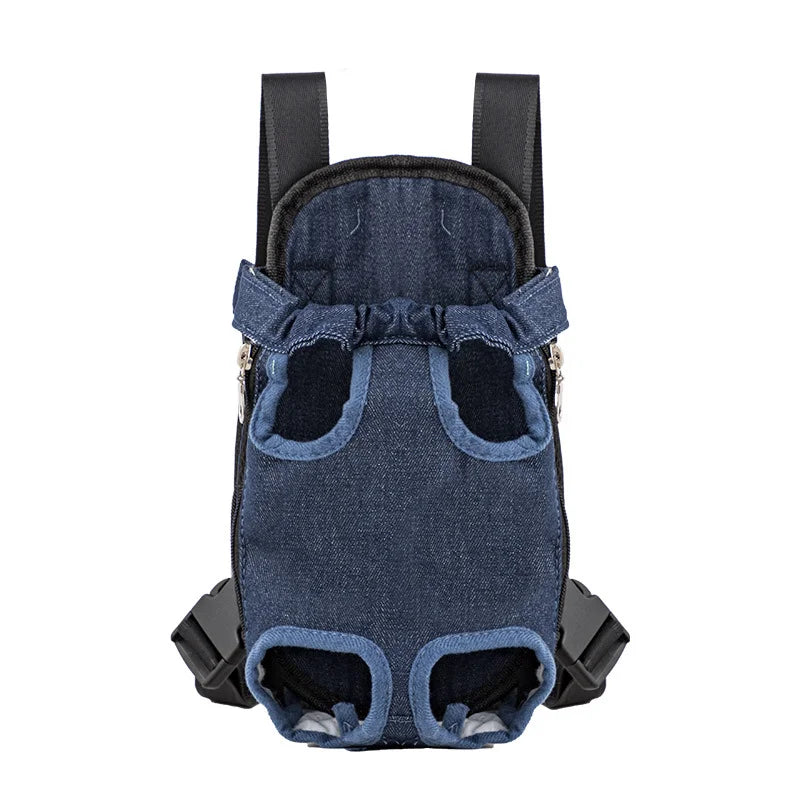 Adjustable Cat And Dog Carrier Backpack Double Shoulder Travel Bag
