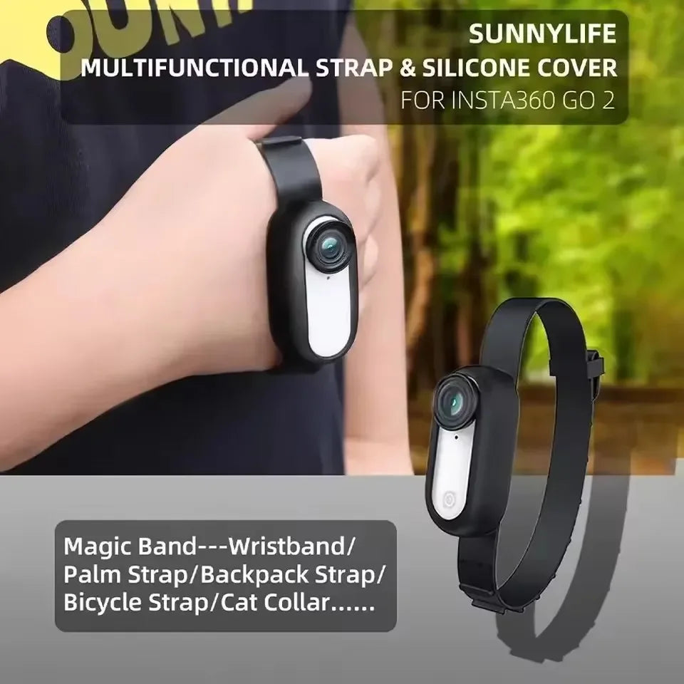 Pet Collar Camera Full HD Video Lightweight Rechargeable for Cats Dogs