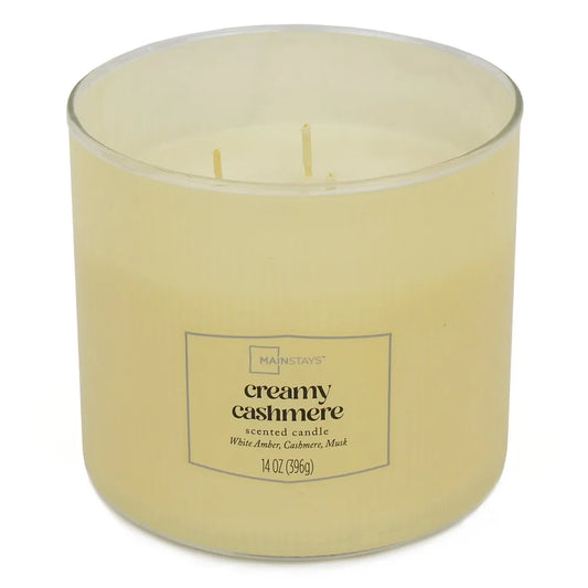 Textured Wrapped Candle Cashmere Scent Soy Wax Candle