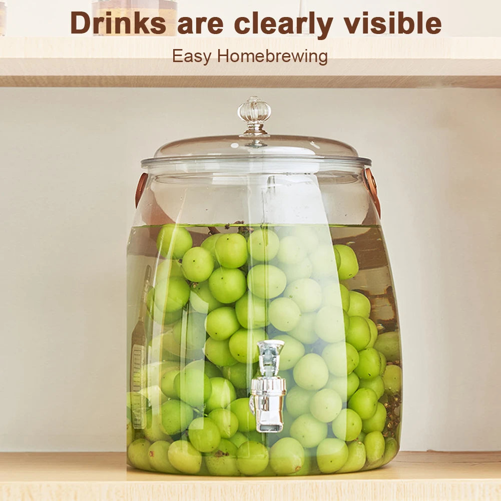 Shunmaii PET Beverage Dispenser With Stainless Steel Spigot