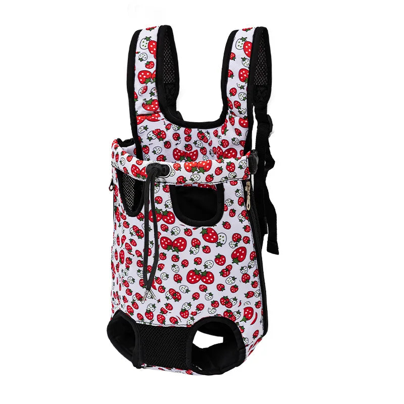 Adjustable Cat And Dog Carrier Backpack Double Shoulder Travel Bag