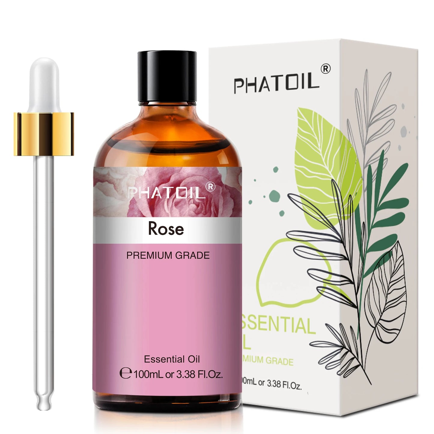 PHATOIL Lavender Jasmine Vanilla Sandalwood Sweet Orange Lemon Essential Oils