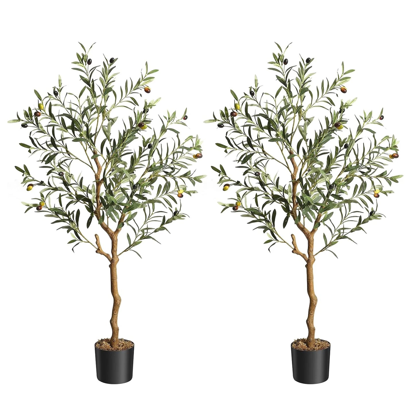 HiMISS Olive Tree Artificial Plant In Pot For Home Decor