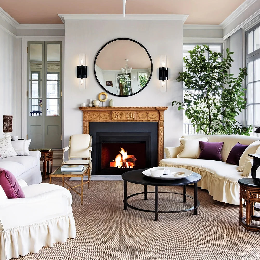 Iron Wall Sconces Modern Wall Lights For Bedroom And Bathroom