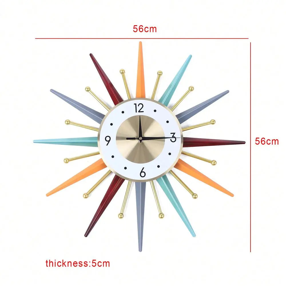 Wall Clock For Living Room, Bedroom, Study, Outdoor, Dining Room, Bathroom, Porch, Balcony, Business Place