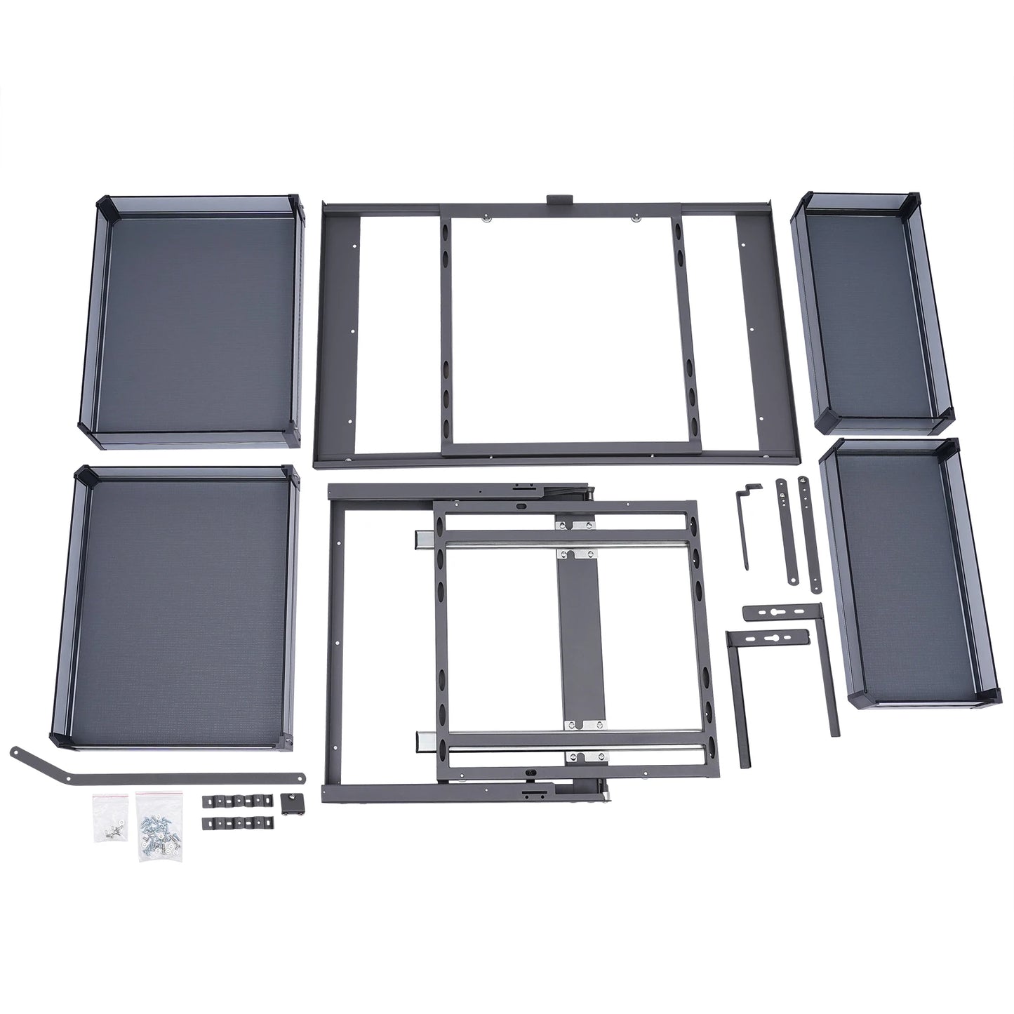 Two Tier Pull Out Cabinet Organizer With Adjustable Baskets