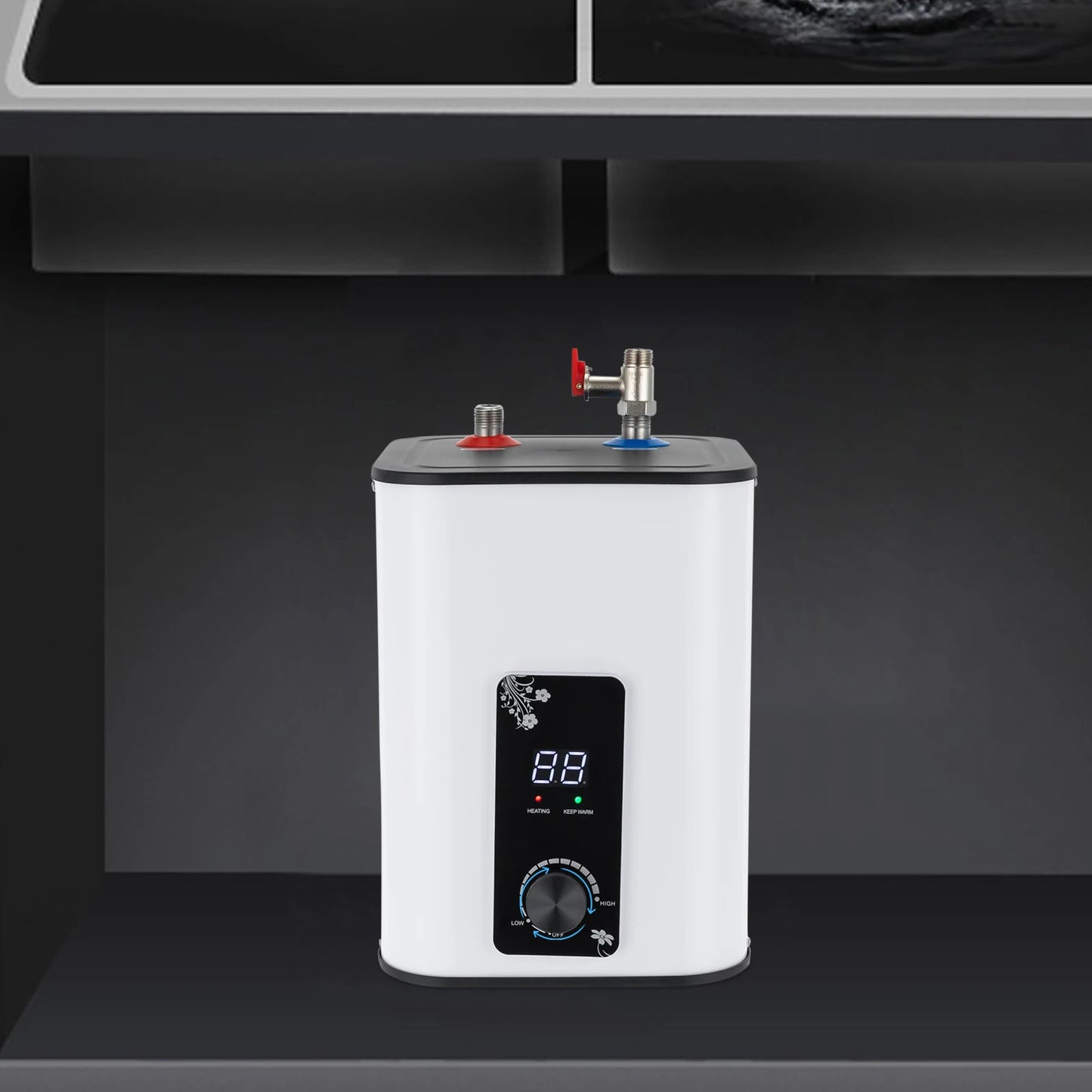Electric Water Heater 1500W 8L Under Sink Instant Heat SY-8