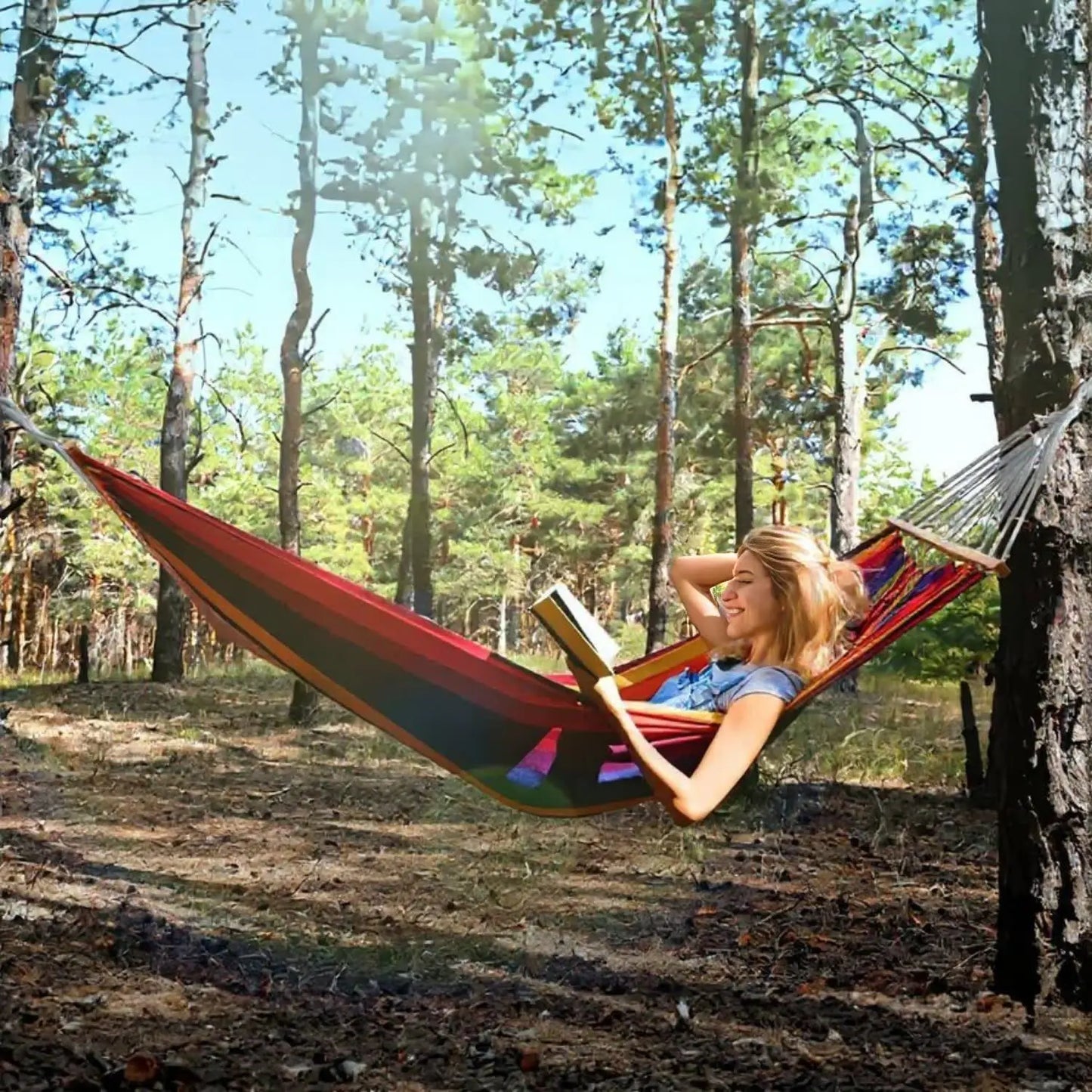 Gyroor Adjustable Hammock Stand With 600lb Capacity And Storage Bag