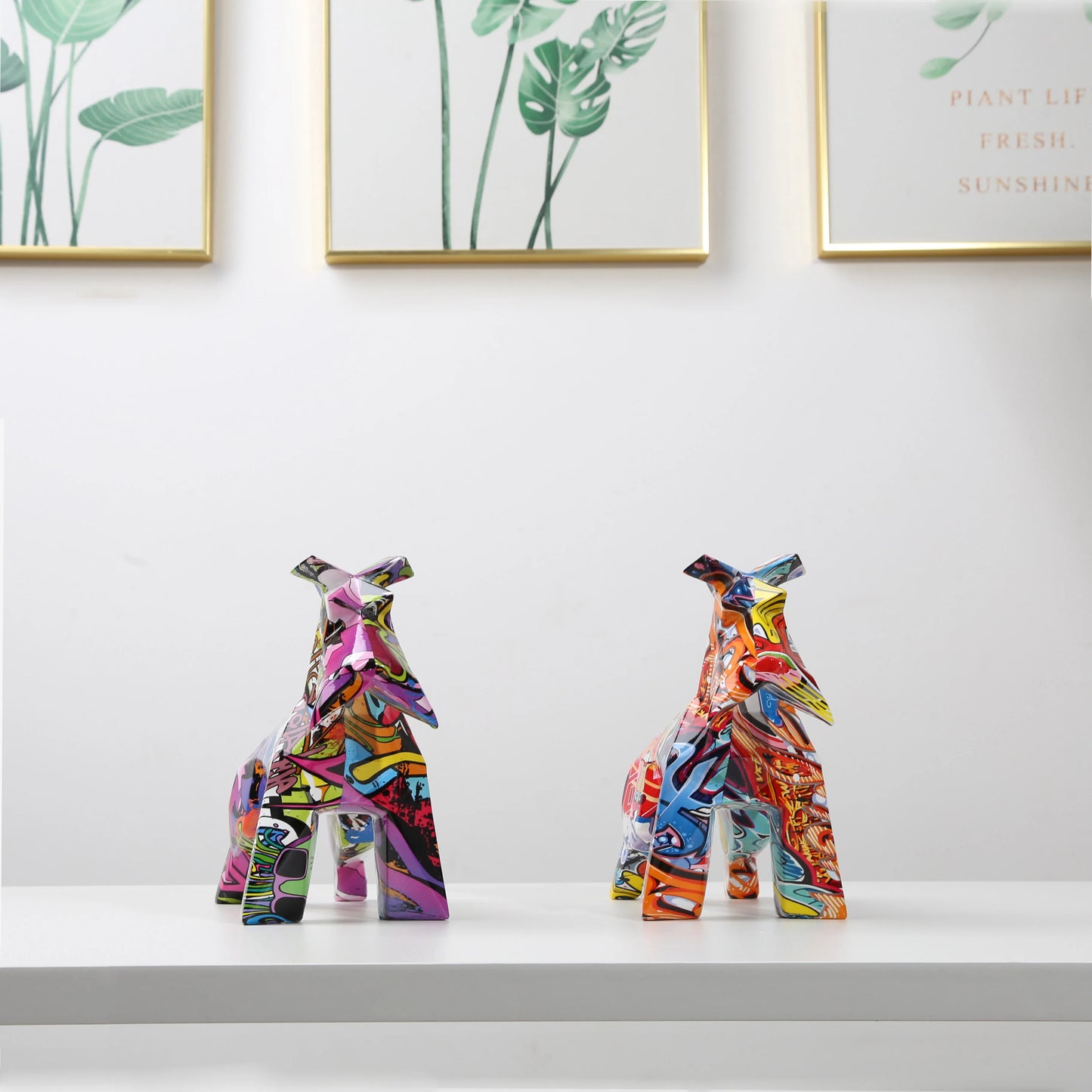 FLYuechun Ranan Schnauzer Resin Ornament For Home Office Decor