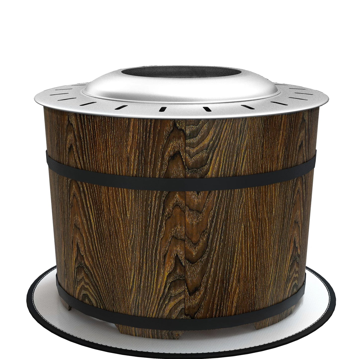 Smokeless Double Combustion Outdoor Wood Burning Fire Pit