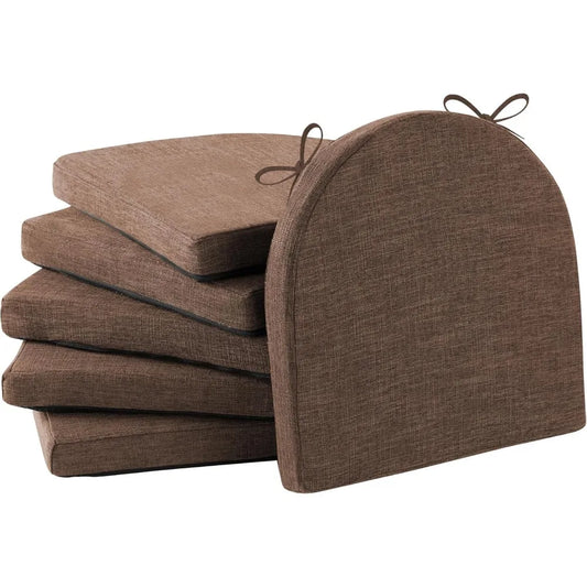 RBXC Dining Chair Cushions With Ties And Removable Covers