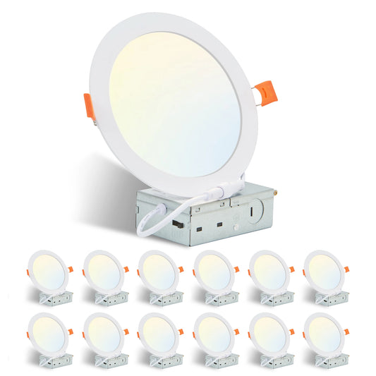 ARLGSITE Shell Less Led Ceiling Lights Recessed Dimmable Downlights Kit