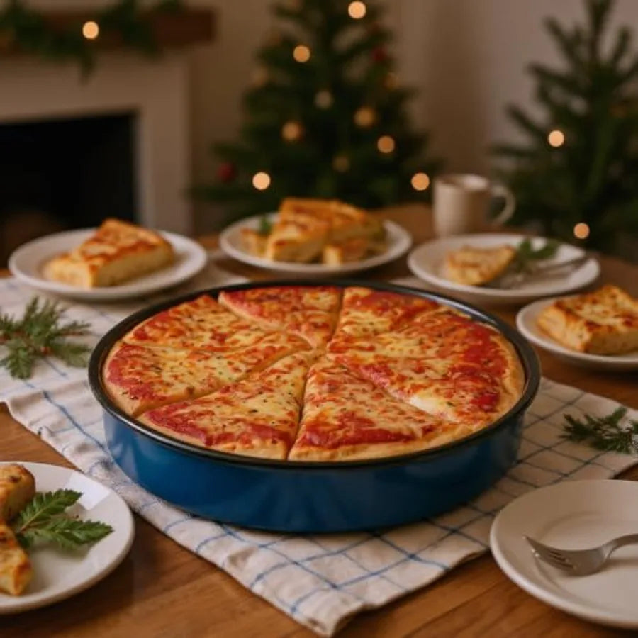 Enamel Roasting And Baking Pan Set Round Cake Pans