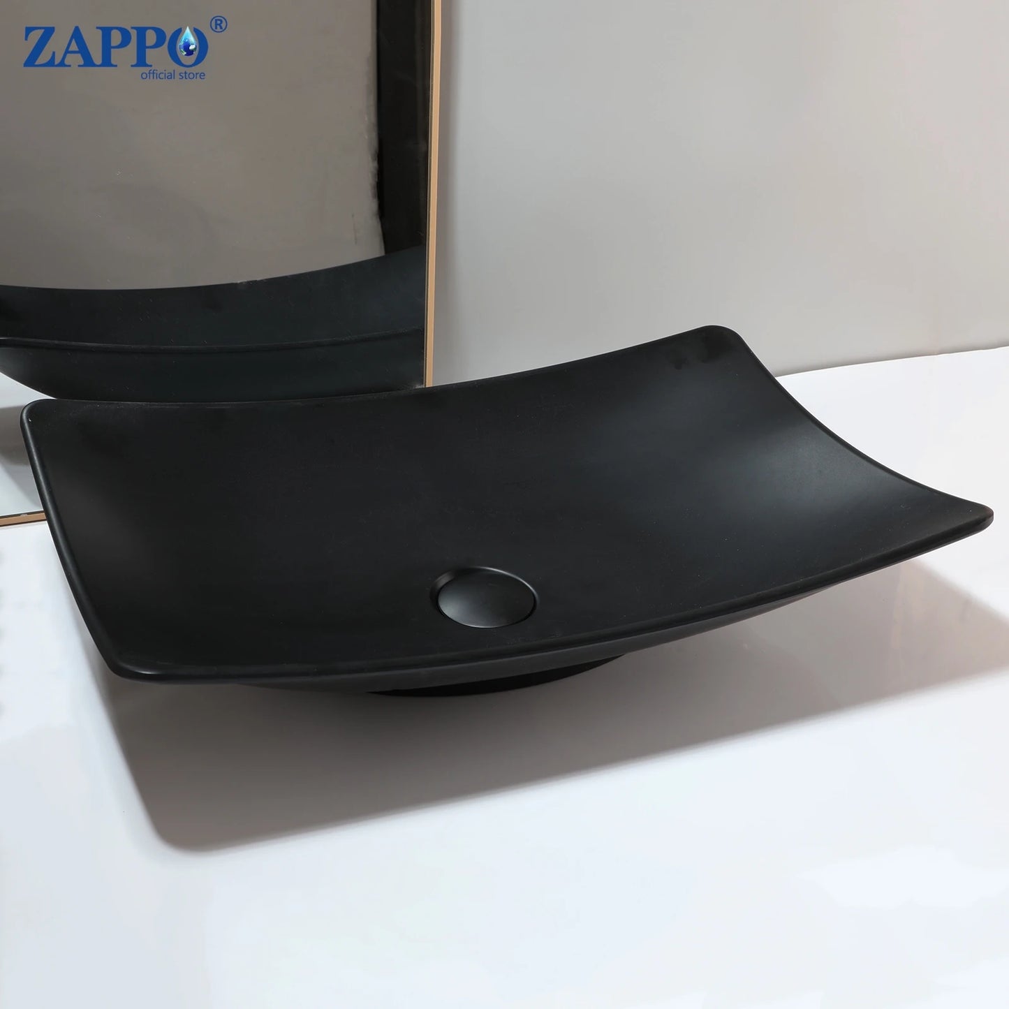 Mekkhalaa Stone Resin Above Counter Bathroom Vessel Sink