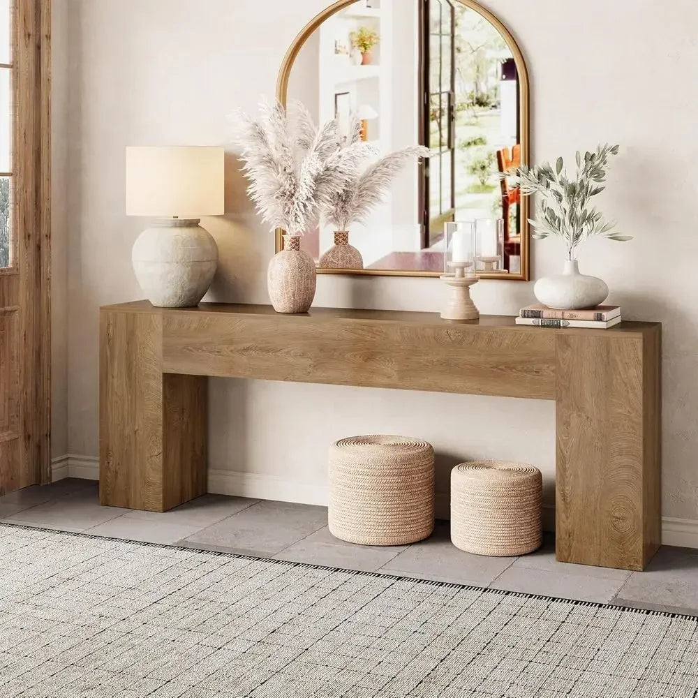 Modern Entryway Console Table For Hallway And Living Room